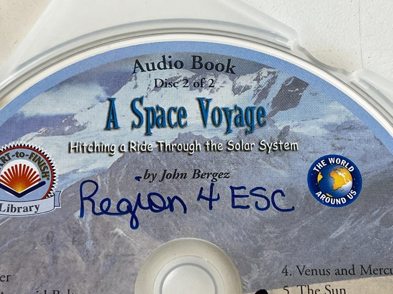 PP33: 2 Disks - " A Space Voyage" Audio Book - Don Johnston gallery
