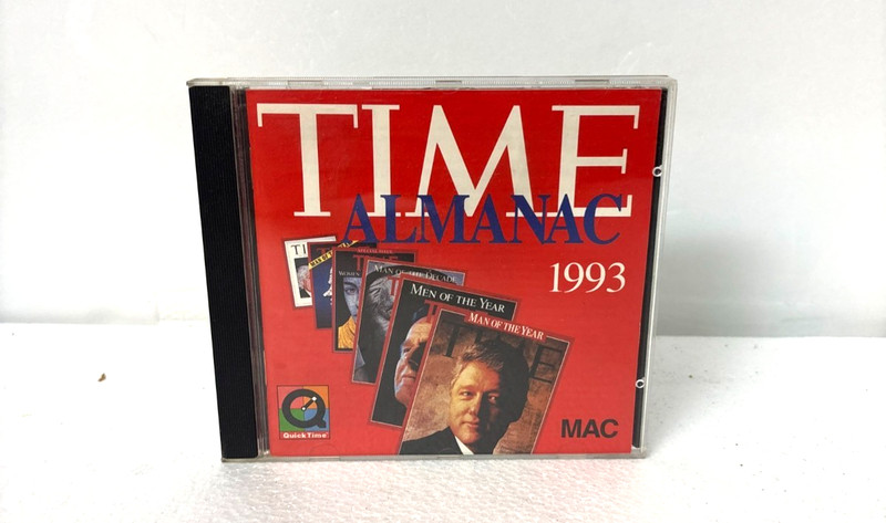 Time Magazine Almanac 1993 PC CD – Good Condition