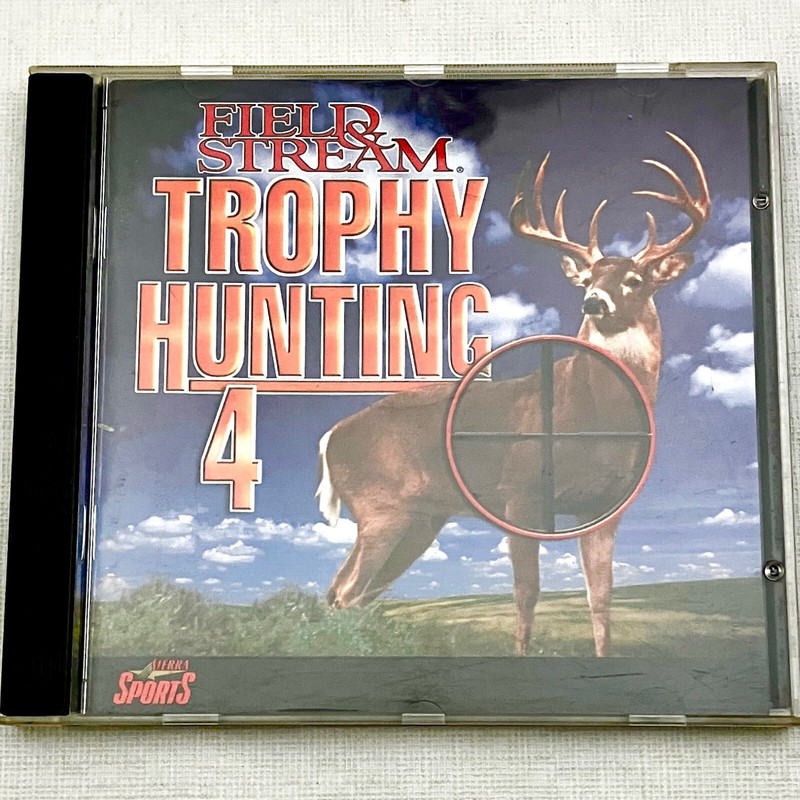 VTG Field & Stream Trophy Hunting 4 PC Game c2000 for Windows Simulation Game