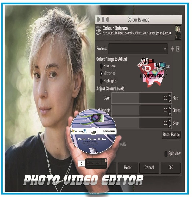 Photo Film Editor Professional Image Editing PC W 11, 10, 8, 7 Version