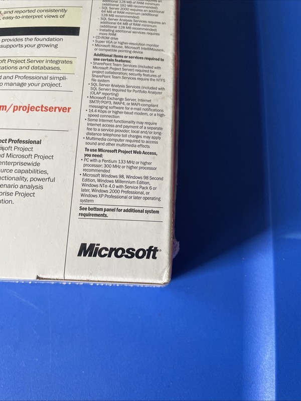 Microsoft Project Server 2002 _ Enterprise Project Management Server- 5 Licenses gallery