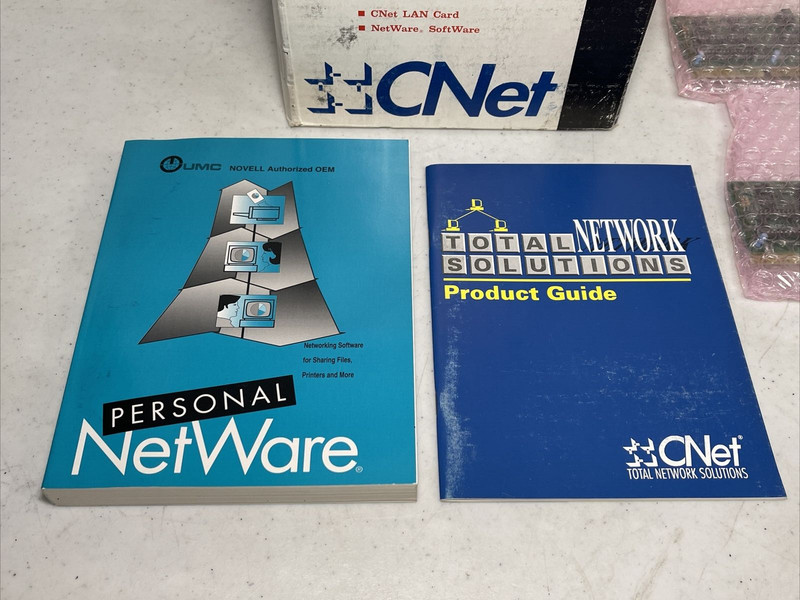 Novell Netware CNet Peer to Peer Network Operating System Starter Kit gallery
