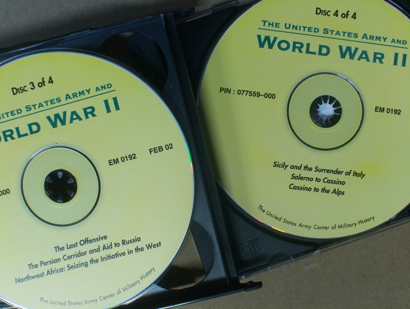 United States Army Center of Military History CD Rom World War II 2, set 1 of 7 gallery