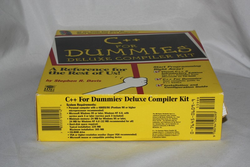 C++ For Dummies Deluxe Compiler Kit Microsoft Visual C++ 6 Introductory Edition gallery