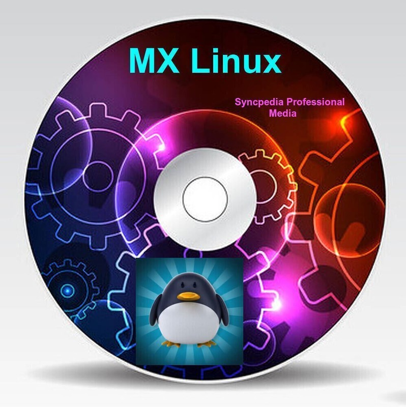 MX Linux Install DVD CD 64bit 32bit (all versions) – LTS Live Bootable Desktop
