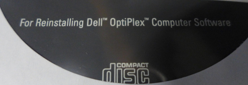 NEW Dell Optiplex 330 740 755 Driver & Utility CD TC935 gallery