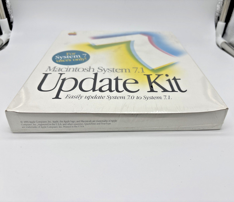SEALED New Macintosh System 7.1 Update Kit Complete Update 7.0 to 7.1 NOS gallery