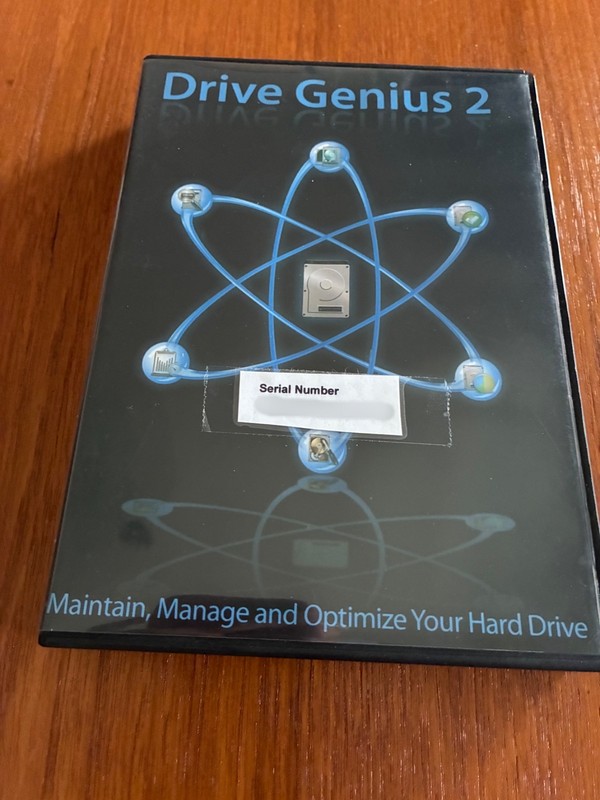 Drive Genius 2 • Mac • OS X 10.4.9 (Dual-Boot DVD) w/Serial Number • 2008