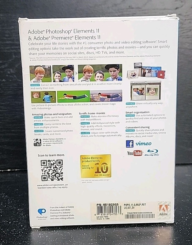 Photoshop Elements Premiere 11 ~ Windows & Mac gallery