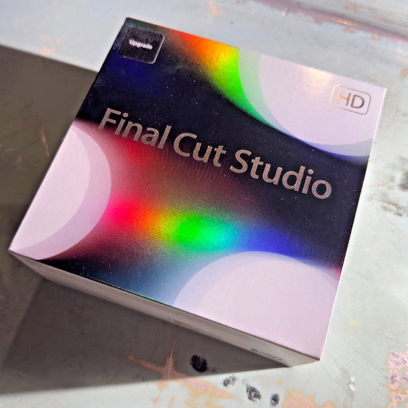 Apple Final Cut HD Studio Upgrade (Studio 3 Upgrade) MB643Z/A FCP Motion DVD SP