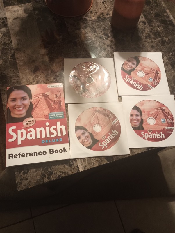 @Learn To Speak Spanish Deluxe (4 CD’s, 2005) eLanguage Complete Learning System
