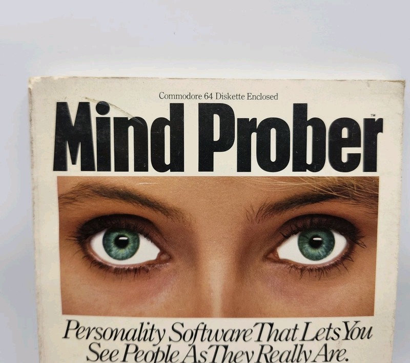 Mind Prober Commodore 64 Personality Software And Book Acceptable gallery