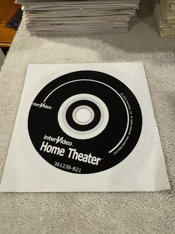 Intervideo Home Theater – PC Computer Software Program CD Rom – SEALED!!