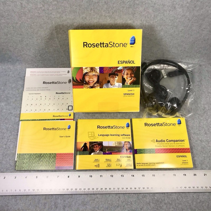 Rosetta Stone Espanol Spanish Latin America With Headset Level 1 Version 3