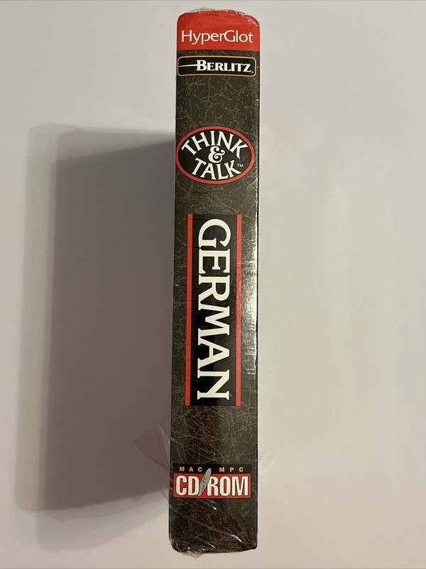 Berlin’s Think & Talk German Big Box PC CDROM. Windows 95 And 3.1 Or Mac 6.0.7 gallery