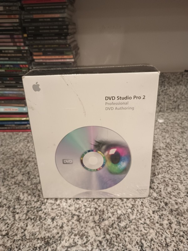 DVD Studio Pro 2 Academic Single User Version Apple Mac NEW SEALED (2003)
