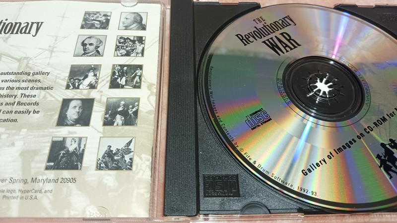 The Revolutionary War Fife & Drum CD-ROM gallery of images 1993 gallery