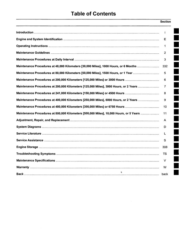 Cummins Operation and Maintenance Manual ISX15 CM2350 X101 4310640 on CD gallery