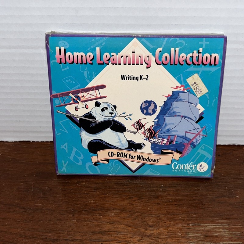 Home Learning Collection Writing K-2 CD-ROM For Windows 3.1 - Conter Software