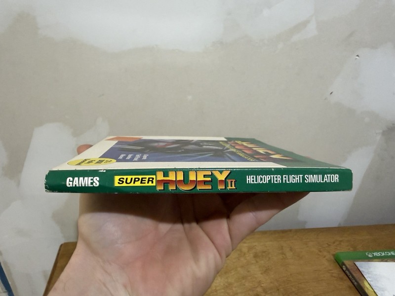 Super Huey II Helicopter Flight Simulator Celery Software 3 1/2” Disk IBM DOS gallery
