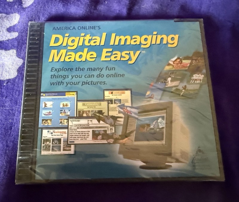 AOL Digital Imaging Made Easy - PC Software Program CD-Rom gallery
