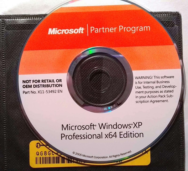 Brand Windows XP Professional x64 Edition 64 bit full version w 10 Prod G2U gallery
