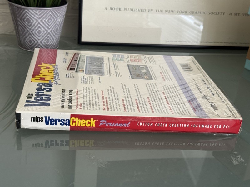 Mips Versa Check Personal Custom Check Creation Software 3.5" Floppy w/150 Blank gallery