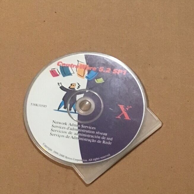 XEROX Network Services CentreWare 5.2 SP1 Workcentre 538K10585
