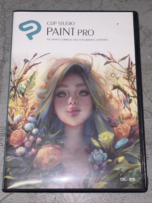Clip Studio Paint Pro V. 1 Win/Mac – PREMIUM Used