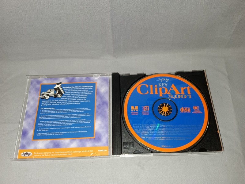 Lot Of 2 Clip Art Cds, Softkey ClipArt 5,001 And Galaxy Of Home Office Help gallery