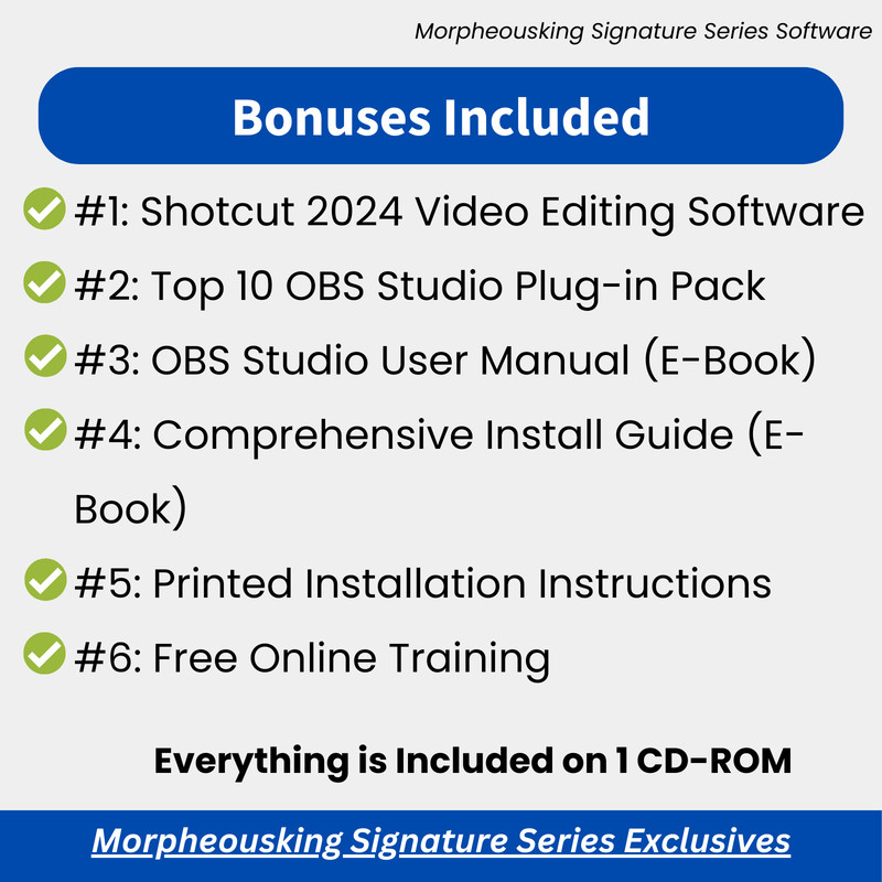 OBS Studio PRO 2024 - Video Recording | Live Streaming Screen Recording Software gallery