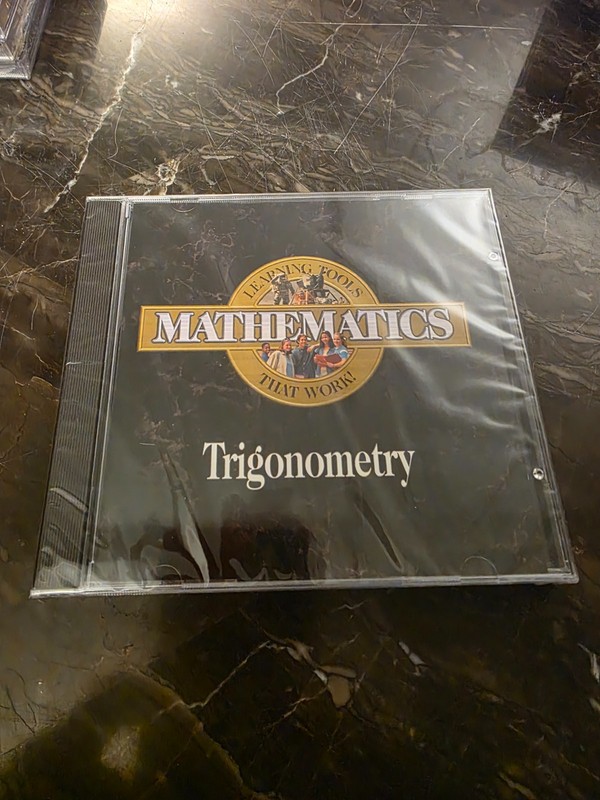 Pro One Mathematics: Trigonometry PC CD Rom Software NEW Factory Sealed