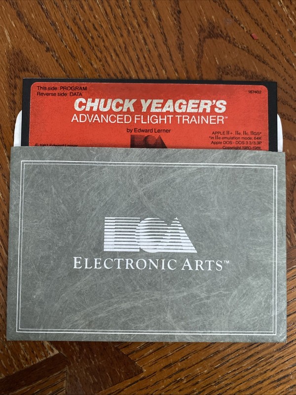 Chuck Yeager's Advanced Flight Trainer for Commodore 64 / 128 - 5.25 Floppy gallery