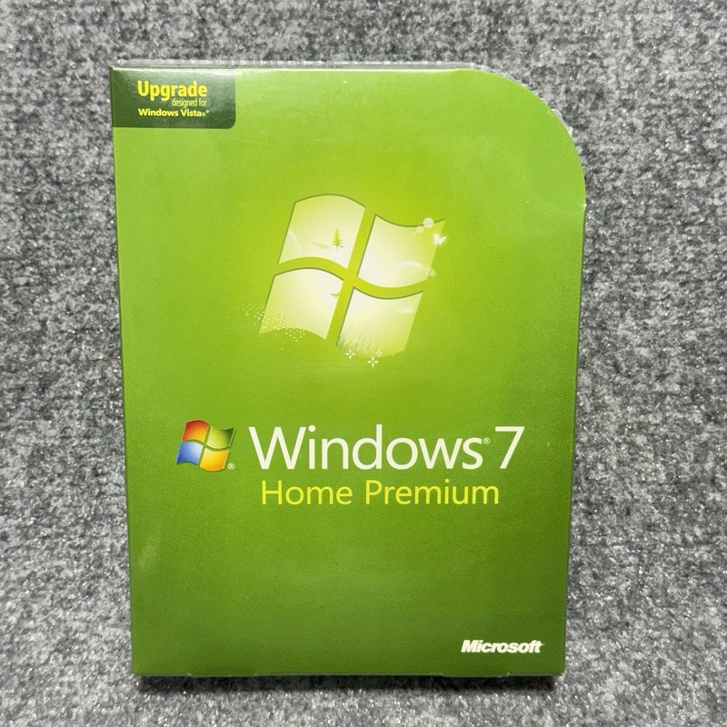 Microsoft Windows 7 Home Premium, Upgrade, SKU GFC-00020, New Retail Box