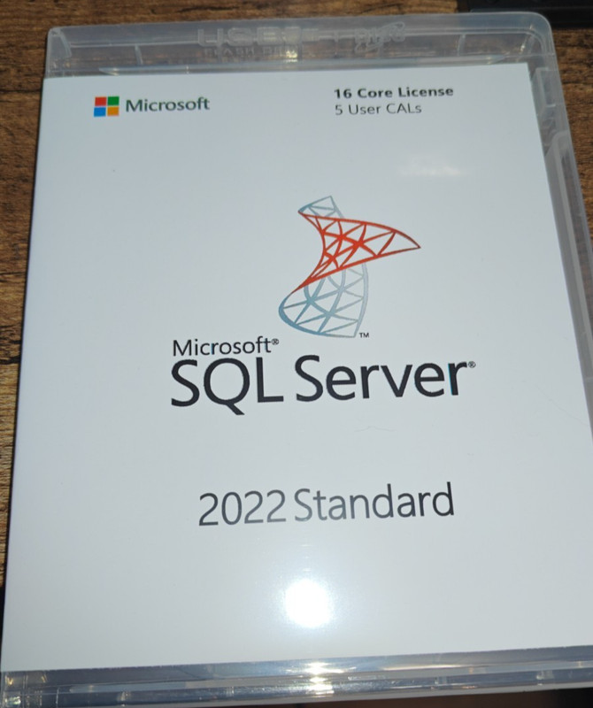 Microsoft SQL Server 2022 Standard Edition, 24 Core License, DVD Installation gallery