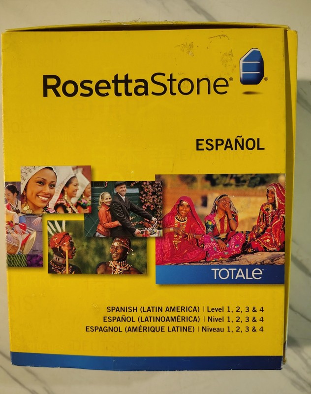 Rosetta Stone Espanol Level 1, 2, 3, 4 Spanish Latin America Factory
