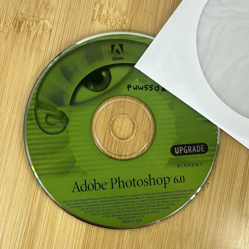 Ad0be Photoshop 6.0 Upgrade for Windows Software (READ DESCRIPTION) gallery