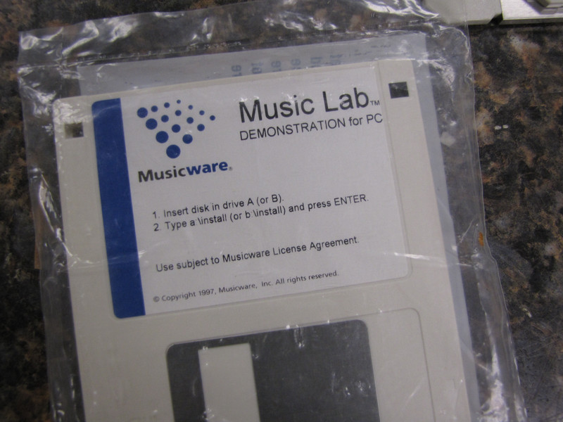Lot (40) Vintage Musicware Software Music Lab Piano Sing 3.5" Disks Learn How gallery