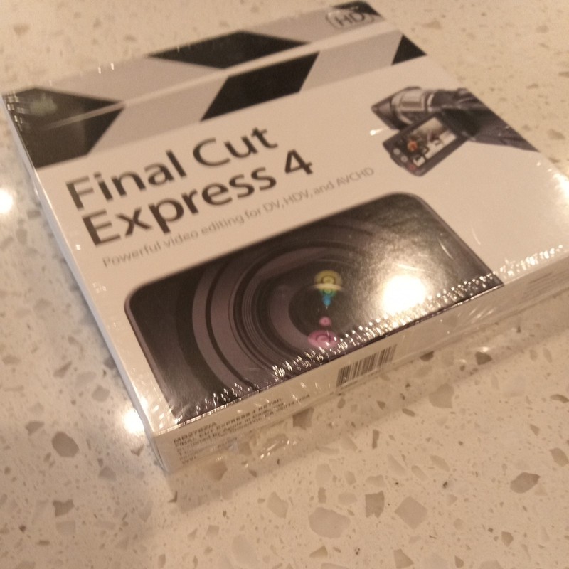 Apple Software Final Cut Express 4 Version MB278Z/A (New in Orig Sealed Box) gallery