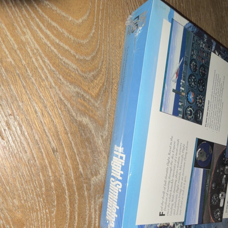 SELADED Microsoft Flight Simulator Simulation for MS-DOS 5.25" Floppy Disk gallery