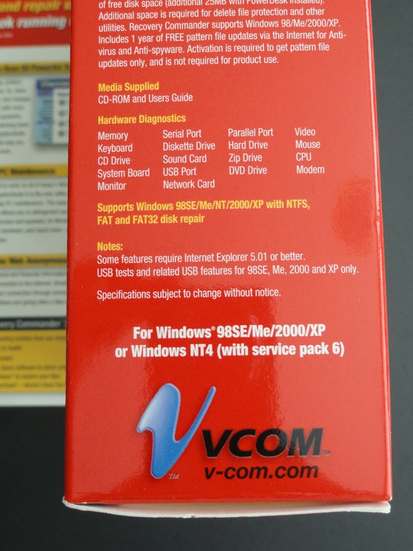 SYSTEM SUITE 6 PROFESSIONAL- VCOM - WINDOWS 98SE/ME/2000XP gallery