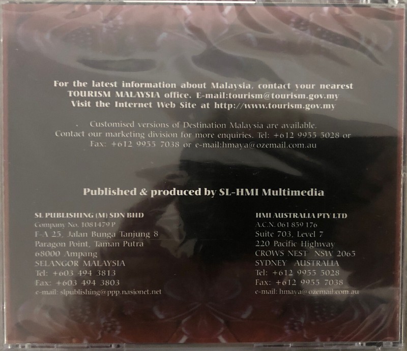 Destination Malaysia A multimedia CD Rom Discovery 1997/98-VERY RARE VINTAGE-NEW gallery
