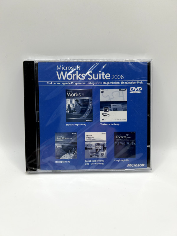 Microsoft Works Suite 2006 – Windows – German – NEW PRODUCT – Dealer