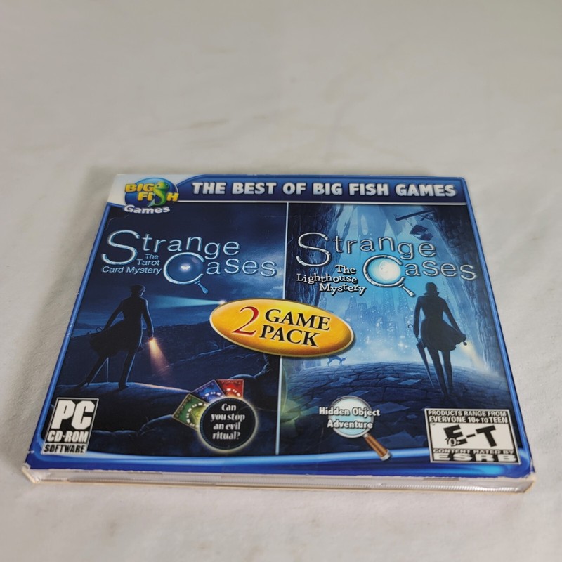 Big Fish Games: Strange cases-The Tarot Card Mystery/The Lighthouse Mystery (PC)