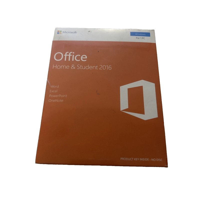 Microsoft Office Home & Student 2016 English Windows Software – Eurozone