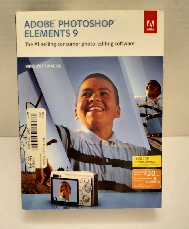 Adobe Photoshop Elements 9 (Win) Pre-owned