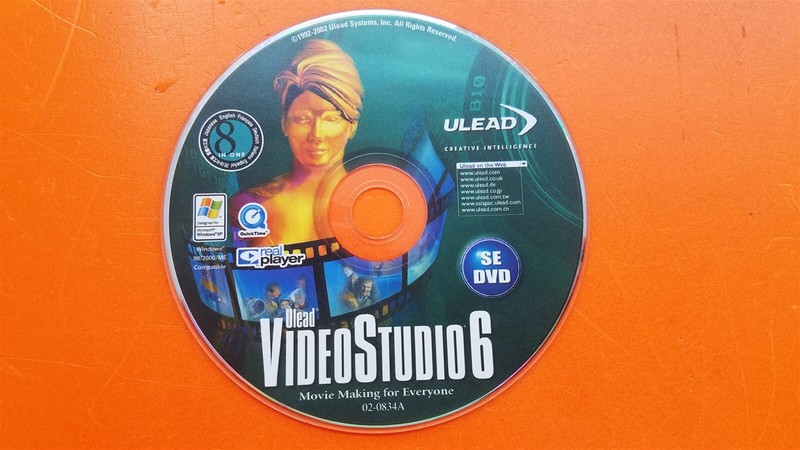 ⭐️⭐️⭐️⭐️⭐️ULEAD VideoStudio 6 SE DVD PC Software Disc