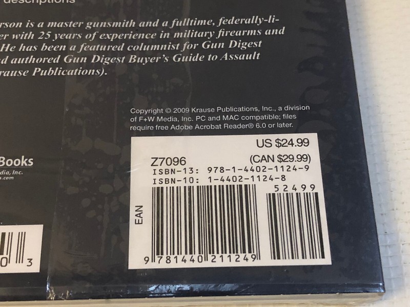 Catalog Military Firearms 5th Edition Collectors Price Guide PC Mac XP Vista 7 gallery