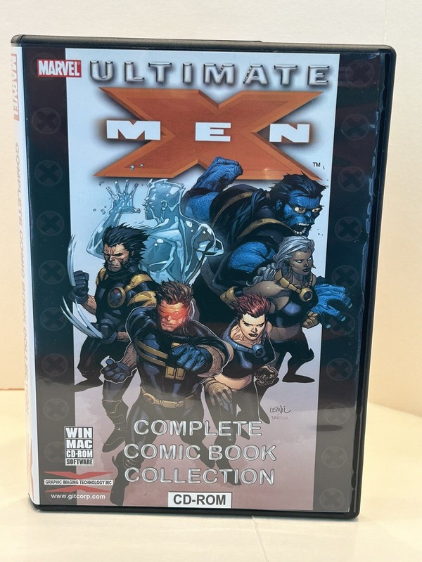 MARVEL Ultimate X-Men Complete CD-Rom Collection 70+ Comic Books W/Slip Cover