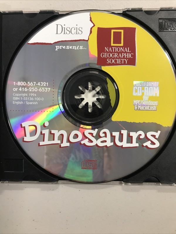 National Geographic Dinosaurs Cd Rom gallery